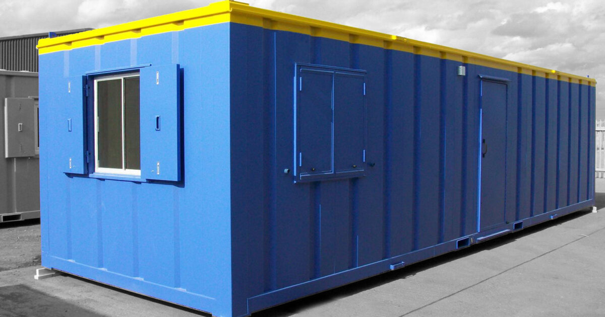 Why Use A Shipping Container As An Office ? - Cabins and Containers